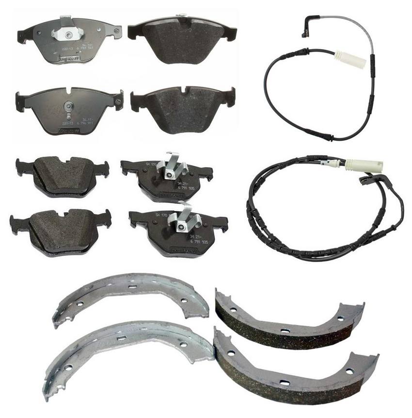 BMW Disc Brakes Kit - Pads Front and Rear